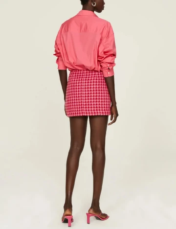 Fusta AFRM, roz/rosu