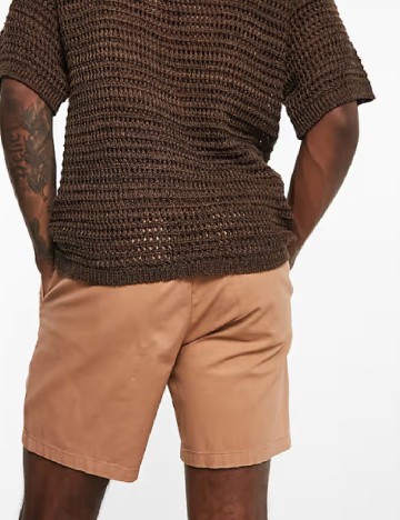 Set Pantaloni scurti 2 perechi ASOS, maro/verde