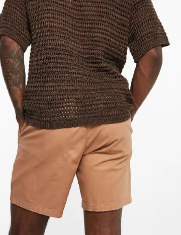 Set Pantaloni scurti 2 perechi ASOS, maro/verde