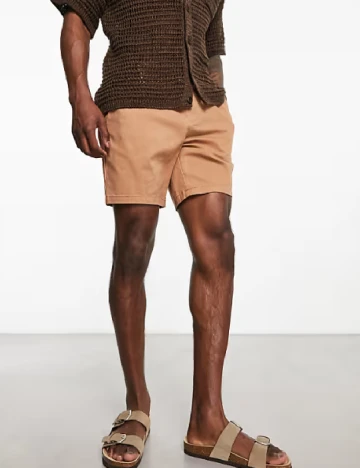 Set Pantaloni scurti 2 perechi ASOS, maro/verde