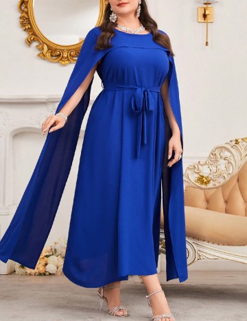 
						Rochie scurta SHEIN CURVE, albastru