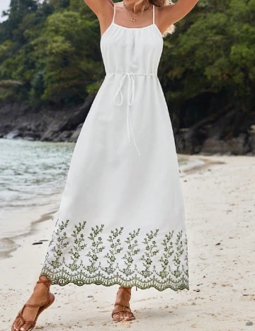 Rochie lunga SHEIN, alb