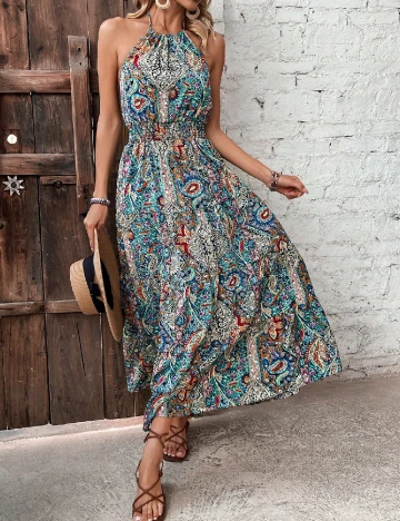 Rochie lunga SHEIN, mix culori