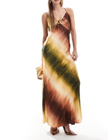 
						Rochie lunga ASOS, mix culori