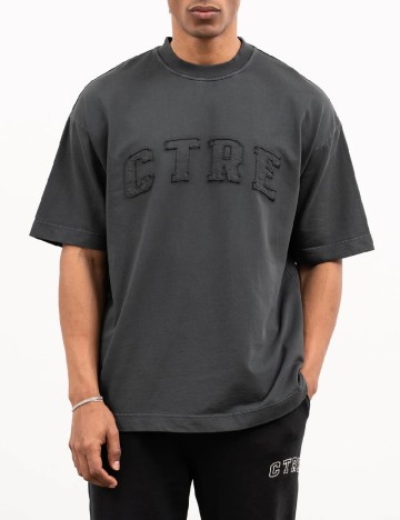 
						Tricou Oversize THE COUTURE CLUB, gri