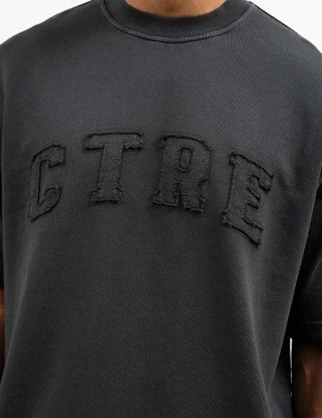 Tricou Oversize THE COUTURE CLUB, gri