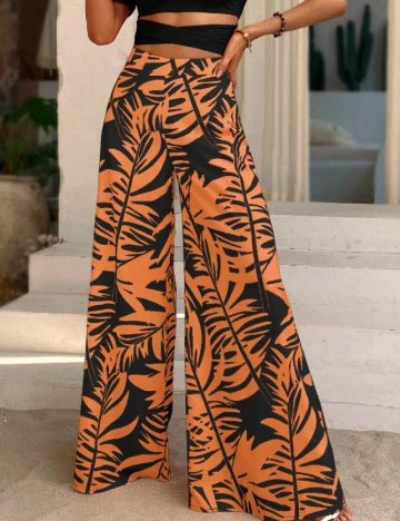 Lant pentru pantaloni SHEIN, portocaliu/negru