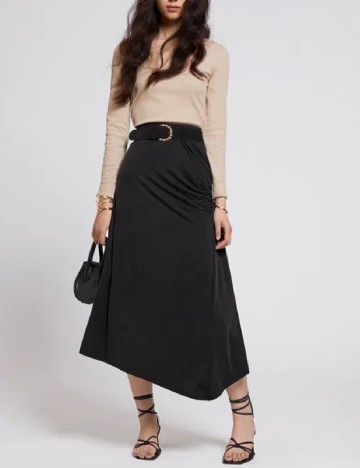 
						Fusta & other stories, negru