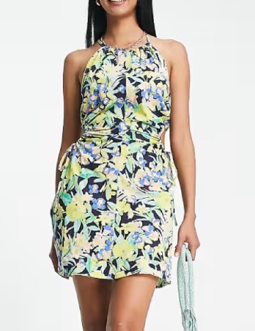 Rochie scurta Top Shop, floral print