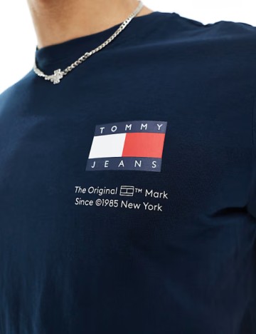 Tricou Tommy Jeans, bleumarin