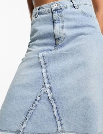 Fusta COLLUSION, albastru