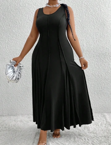 Rochie lunga SHEIN, negru