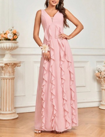 
						Rochie lunga SHEIN, roz