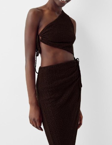 Rochie lunga Bershka, maro