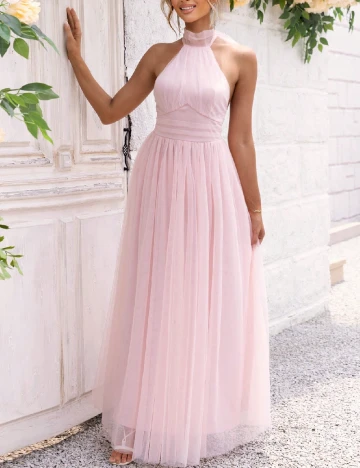 Rochie lunga SHEIN, roz