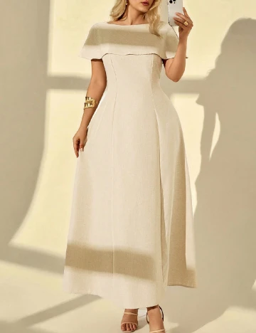 Rochie lunga SHEIN CURVE, bej