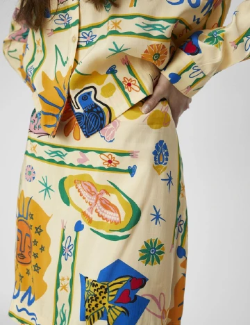 Fusta Object, mix culori