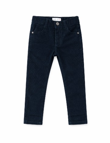 Pantaloni Zara, bleumarin