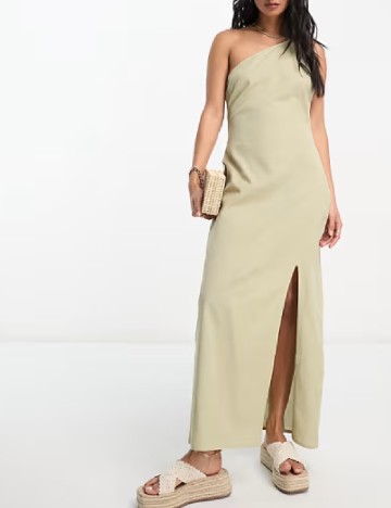 
						Rochie lunga ASOS, verde