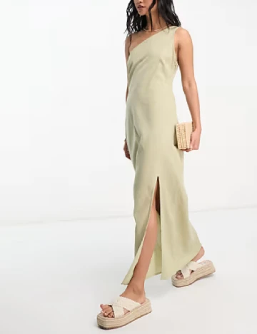 Rochie lunga ASOS, verde