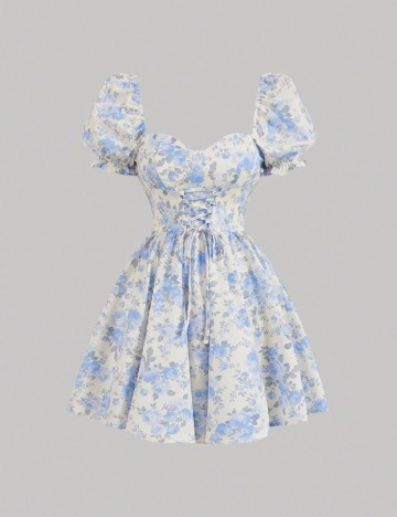 
						Rochie scurta SHEIN, floral print