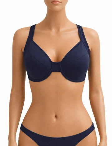 Sutien de baie Triumph, bleumarin