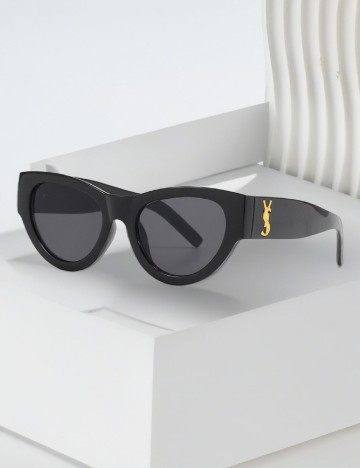 
						Ochelari de soare SHEIN, negru