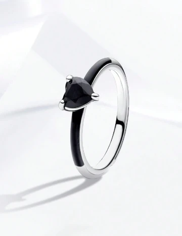 Inel marimea 7 SHEIN, negru