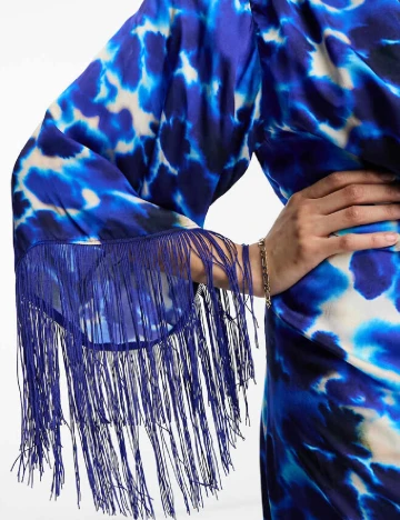 Rochie medie & other stories, albastru