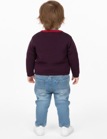 Cardigan Zara, pruna