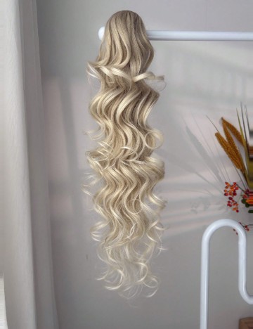 Extensie de par SHEIN, galben