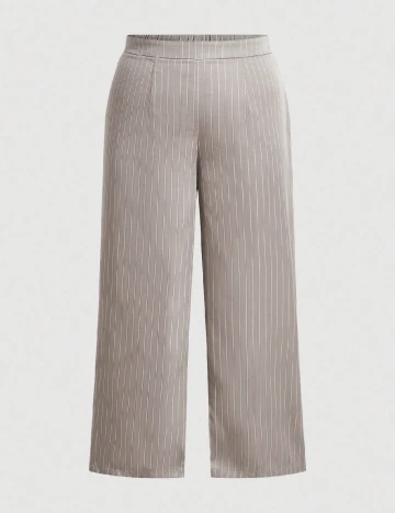 Pantaloni SHEIN CURVE, gri