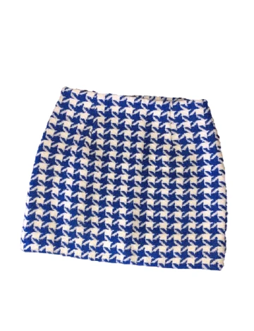 Fusta River Island, alb/albastru