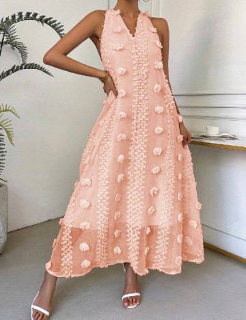 
						Rochie medie SHEIN, piersica