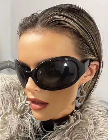 Ochelari de soare SHEIN, negru