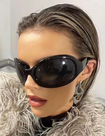 Ochelari de soare SHEIN, negru