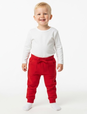 
						Pantaloni Zara, rosu