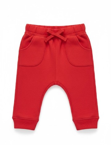 Pantaloni Zara, rosu