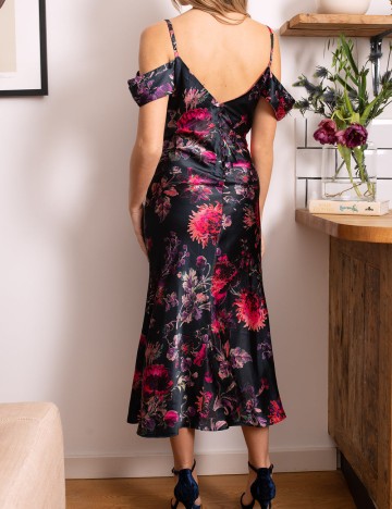 Rochie medie reversibila Hope & Ivy, floral print