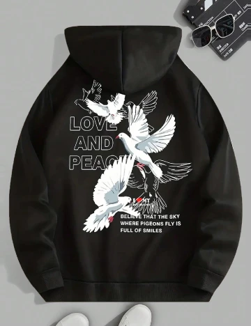 Hanorac SHEIN, negru