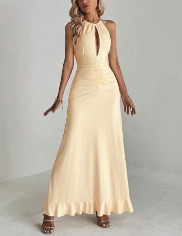 
						Rochie lunga SHEIN, crem