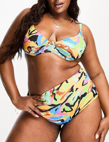Sutien de baie ASOS Curve, mix culori