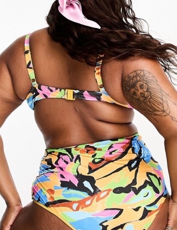 Sutien de baie ASOS Curve, mix culori