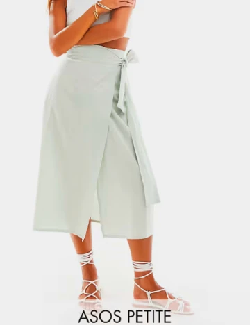 Fusta ASOS, verde deschis