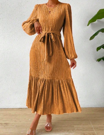 Rochie medie SHEIN, portocaliu