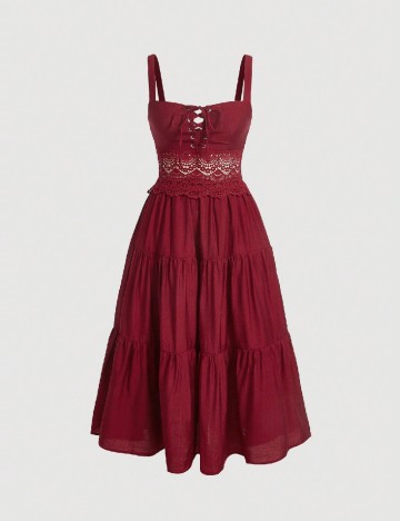 
						Rochie medie SHEIN, rosu