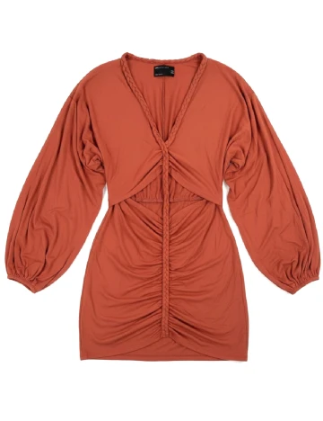 Rochie scurta ASOS, portocaliu