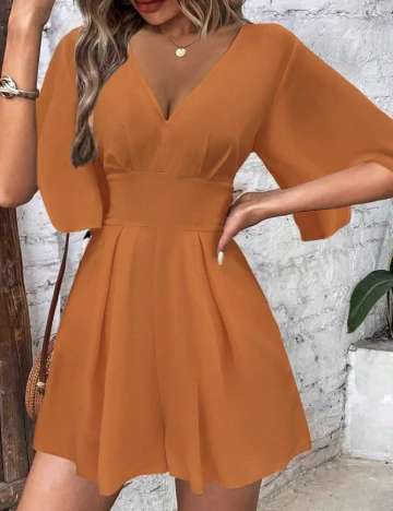 Salopeta SHEIN, portocaliu