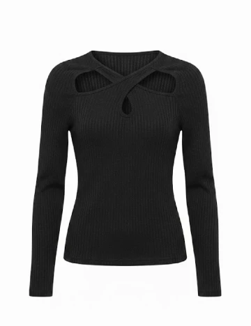 Bluza Urban Threads, negru