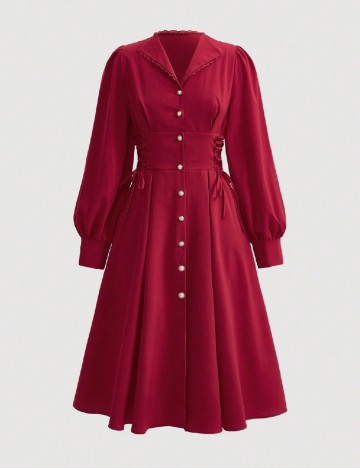 
						Rochie medie SHEIN, rosu